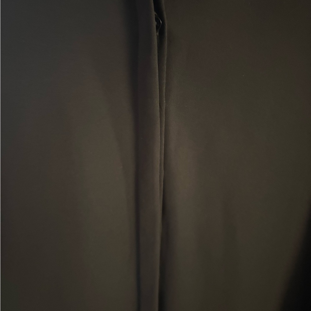 Anne Fontaine Classic Black Blouse with pearled sleeves